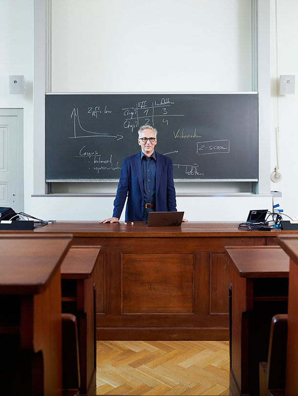 Gerhard Lauer, Professor of Digital Humanities. (Image: University of Basel, Basile Bornand) Gerhard Lauer, Professor of Digital Humanities. (Image: University of Basel, Basile Bornand)