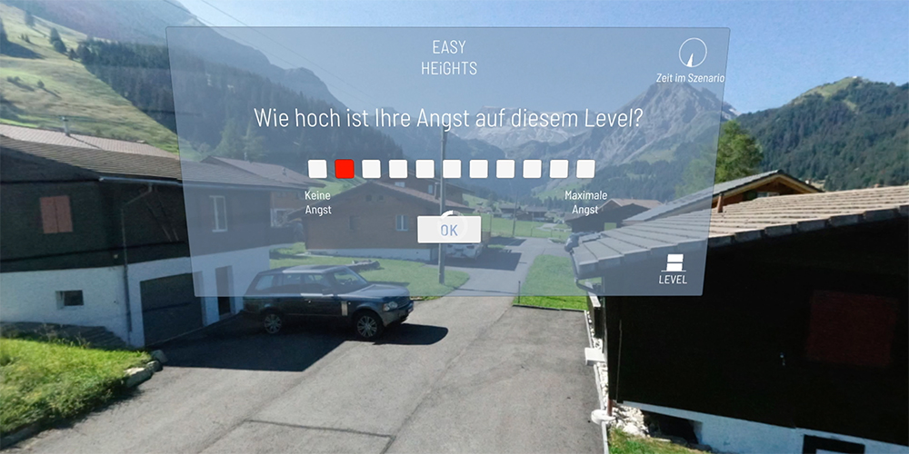 Virtual reality helping to treat fear of heights