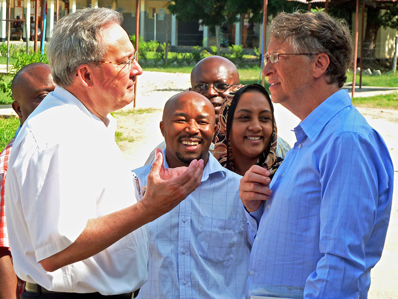 Marcel Tanner, Bill Gates, Bagamoyo