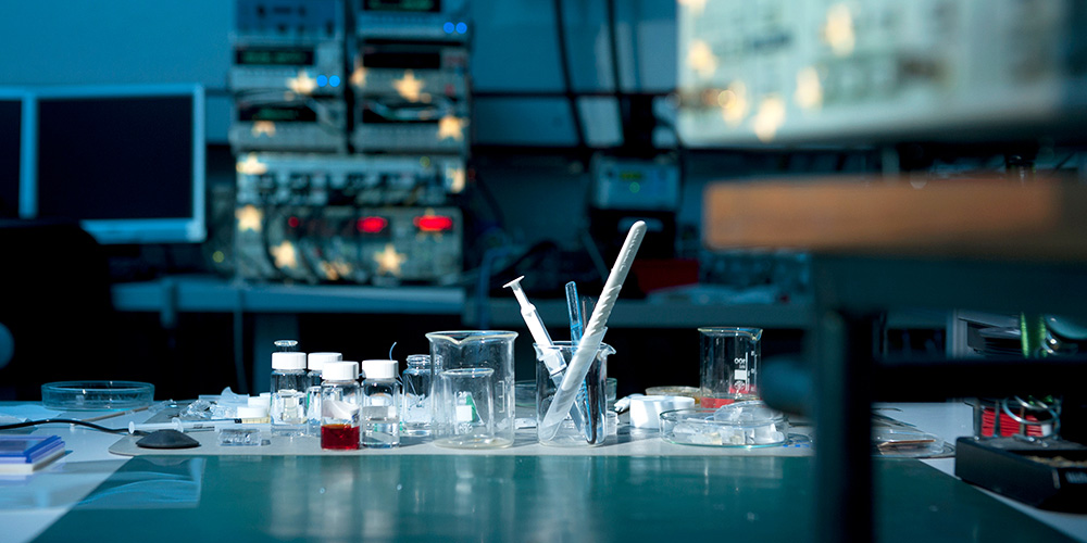 Einblick in ein Labor