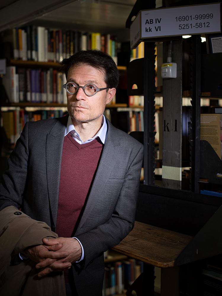 Markus Krajewski seeks an expanded concept of media and explores a wide range of classical and modern cultural techniques (Image: © Christian Flierl, University of Basel). Markus Krajewski seeks an expanded concept of media and explores a wide range of classical and modern cultural techniques (Image: © Christian Flierl, University of Basel).