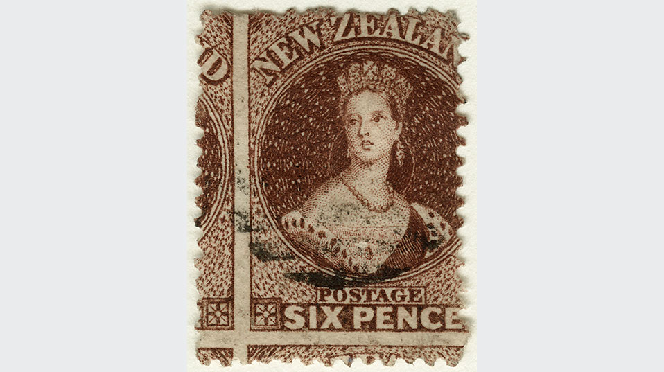 Queen Victoria on a stamp. (Image: National Portrait Gallery, London)