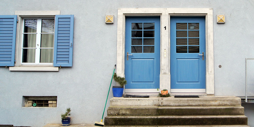 Doppeltür-Haus in Endingen. (Foto: Roy Oppenheim, Lengnau)