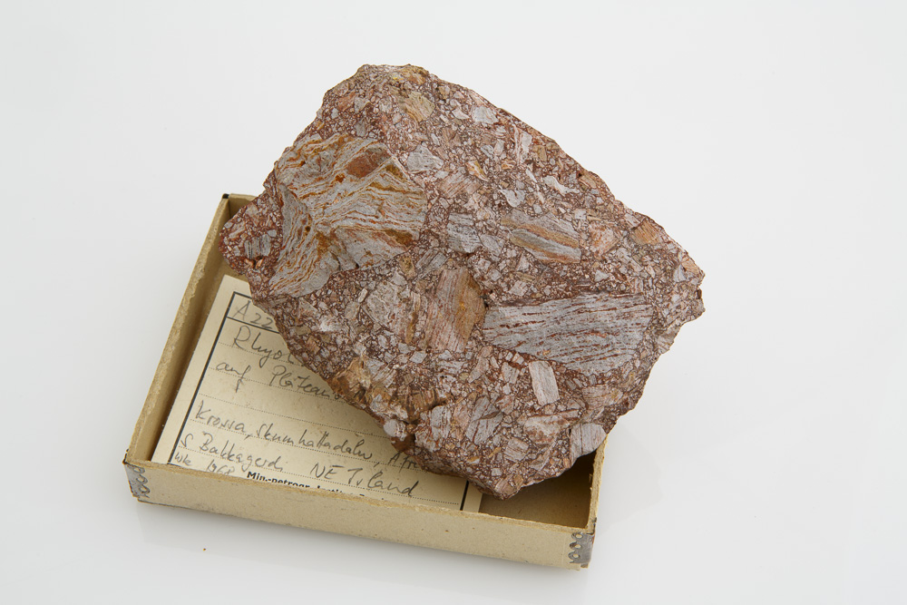 Handstück aus der geologischen Sammlung Handstück aus der geologischen Sammlung