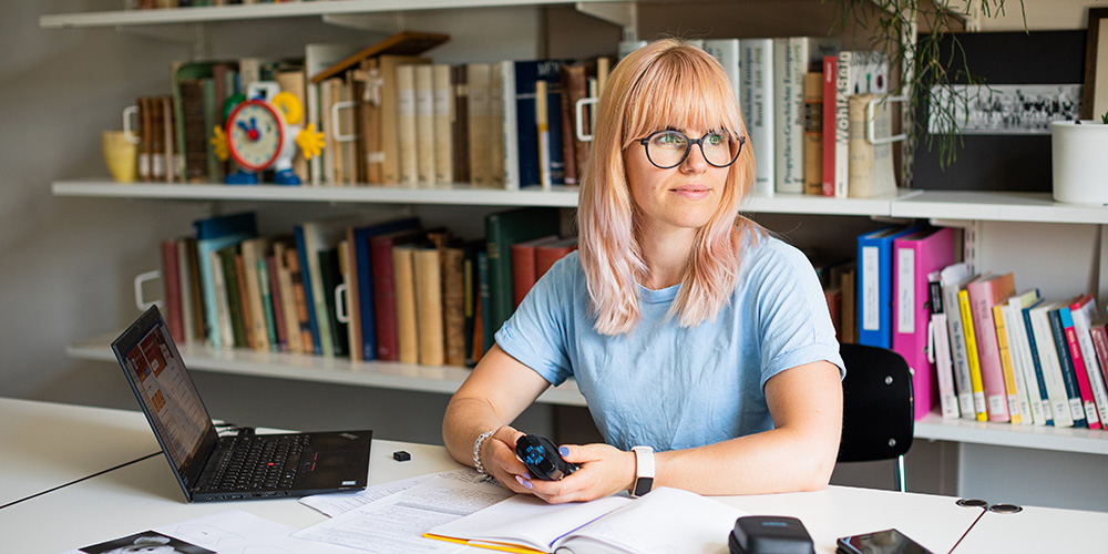 Im Fokus: Nadine Felber sucht nach Wahrheiten in der Pflege und in sozialen Medien