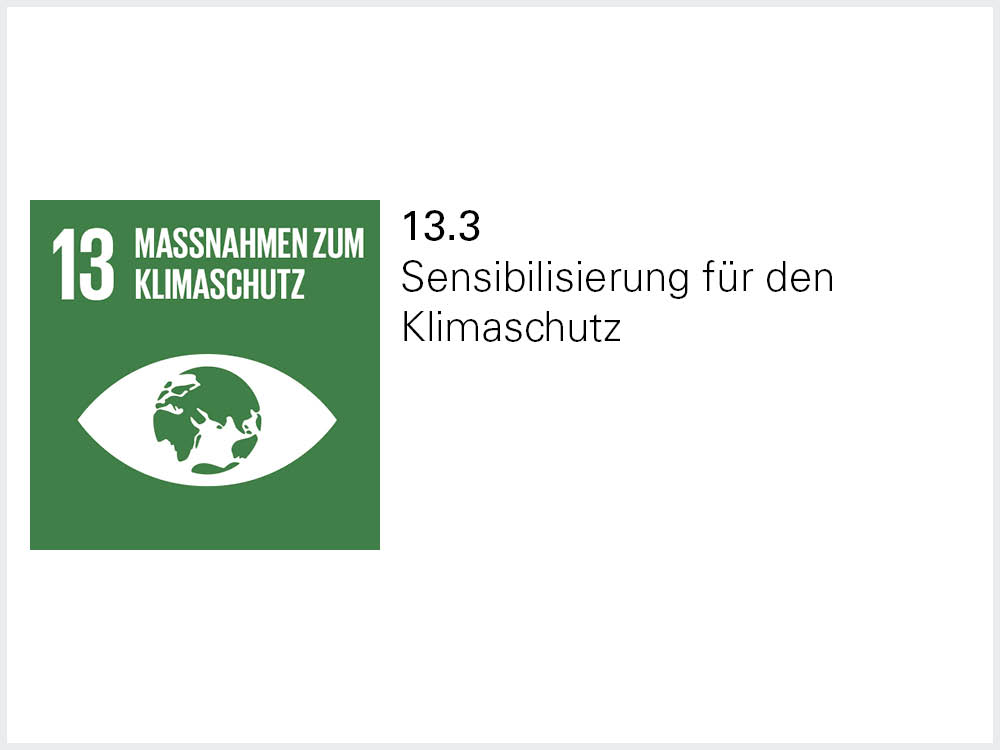 Icon von SDG 13.3 Icon von SDG 13.3
