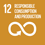 Sustainable Development Goals Icon welches für das zwölfte Ziel steht: Nachhaltiger Konsum und Produktion