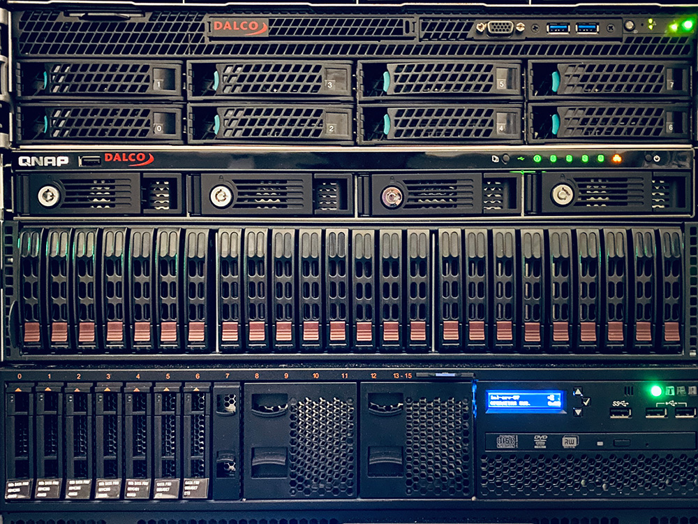 Data storage, © University of Basel, Digital Humanities Lab