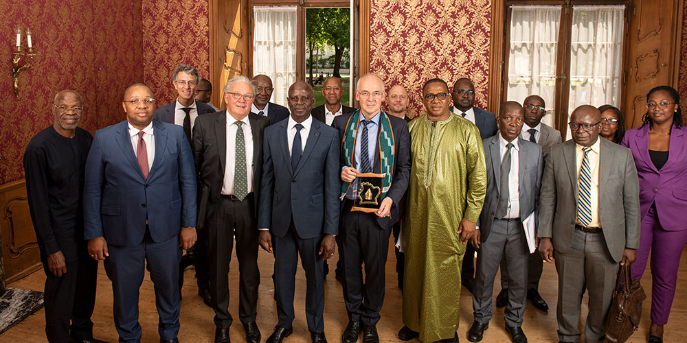 A delegation from Côte d'Ivoire visits the University of Basel