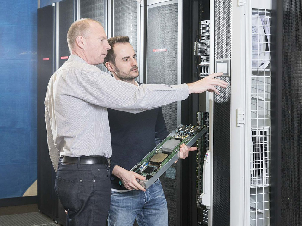 High Performance Computing Center, © Universität Basel, sciCORE