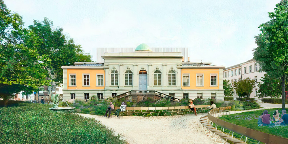 Neubau für den Sonderbestand der Universitätsbibliothek Basel: Diener & Diener gewinnen Studienauftrag