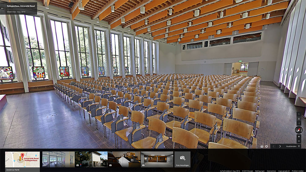 University of Basel on Google Street View