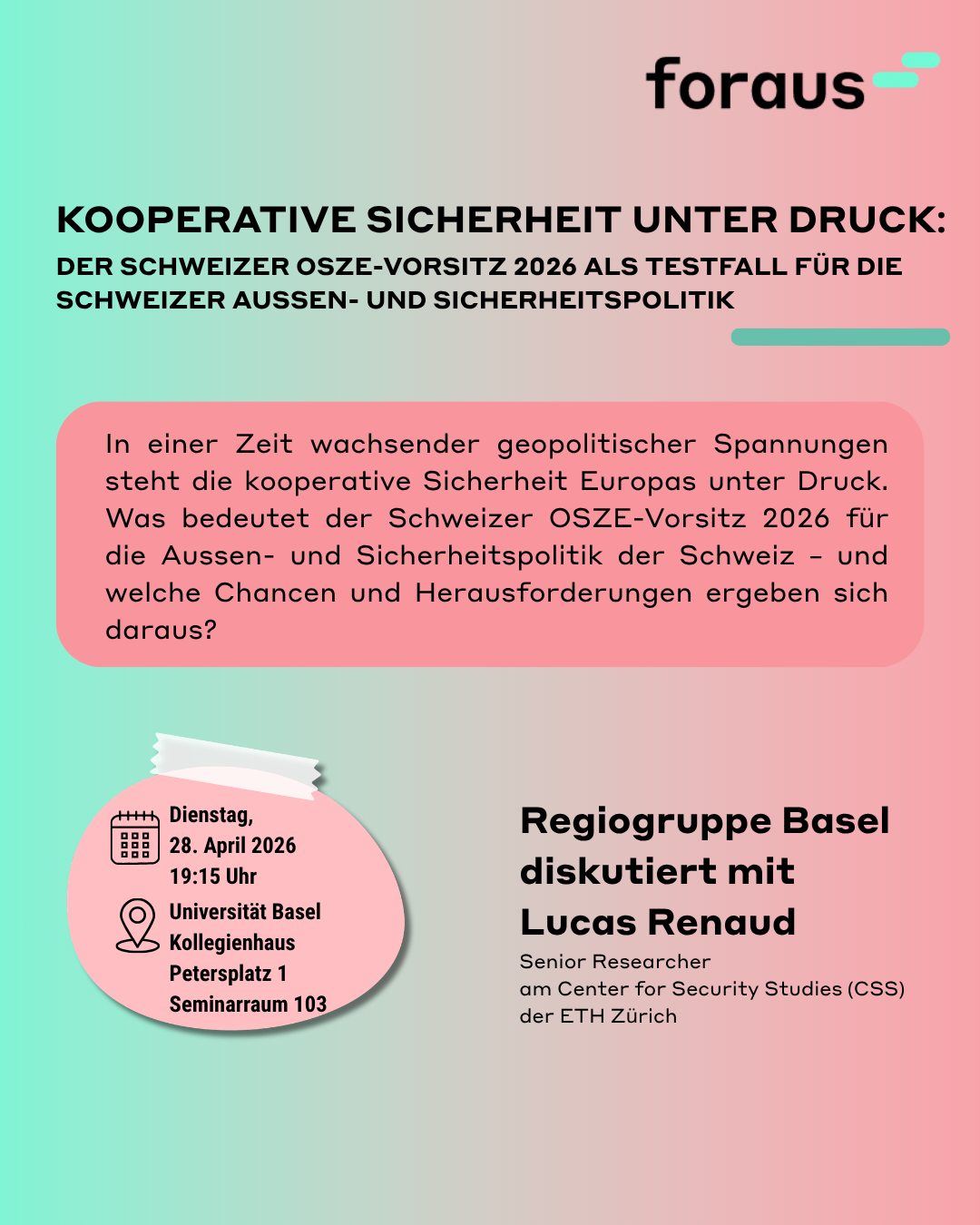 Veranstaltungsflyer Veranstaltungsflyer