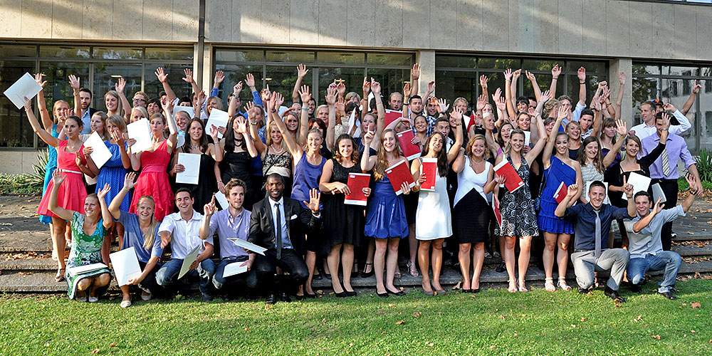 Graduation ceremony at the University of Basel. (Image: University of Basel, Department of Sport, Exercise and Health) 