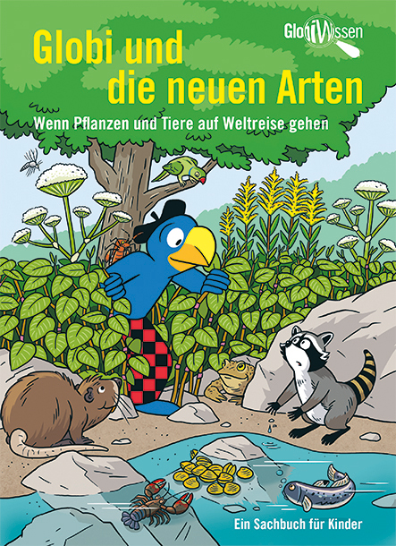 Die Grundel, zu erkennen am schwarzen Punkt auf ihrer Rückenflosse, hat es auf das Cover des neusten Globi-Buches geschafft. (© Globi Verlag, Imprint Orell Füssli Verlag, Zürich) Die Grundel, zu erkennen am schwarzen Punkt auf ihrer Rückenflosse, hat es auf das Cover des neusten Globi-Buches geschafft. (© Globi Verlag, Imprint Orell Füssli Verlag, Zürich)
