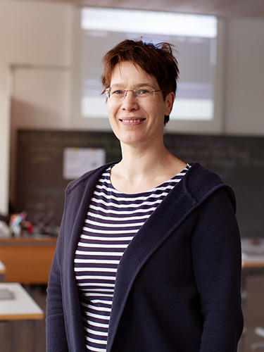 Dr. Elke Schlote, Wissenschaftliche Mitarbeiterin am Institut für Bildungswissenschaften der Universität Basel. (Foto: Universität Basel, Florian Moritz)