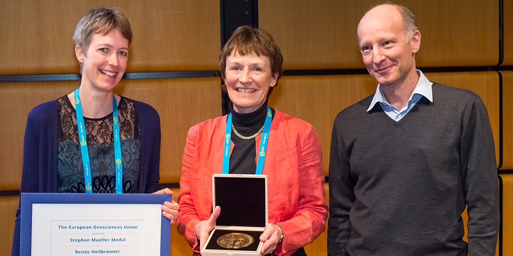 Renée Heilbronner erhält die Stephan-Müller-Medaille 2016