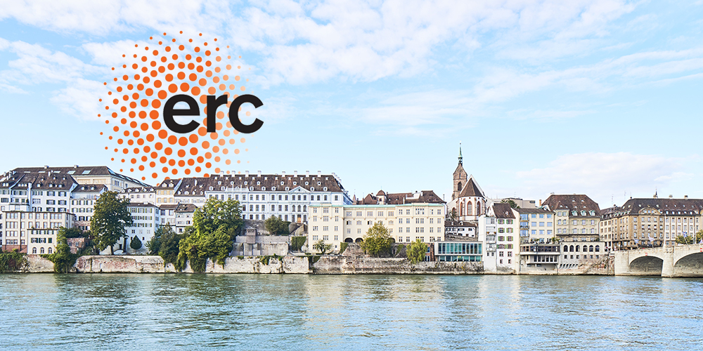 Three ERC Consolidator Grants for research in Basel