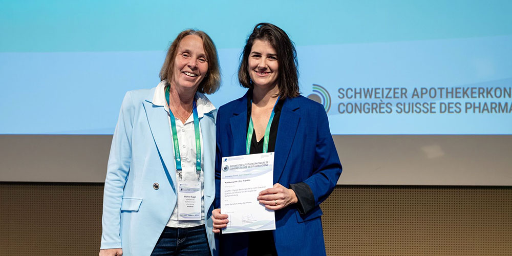 pharmaSuisse Innovation Award für Esther Spinatsch