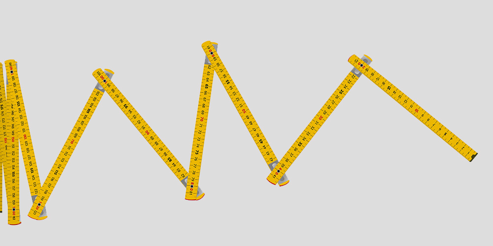 What a folding ruler can tell us about neural networks
