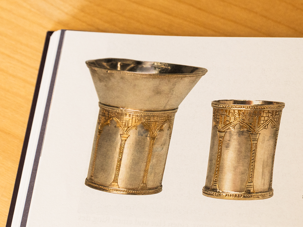 Photo of silver drinking cups Photo of silver drinking cups