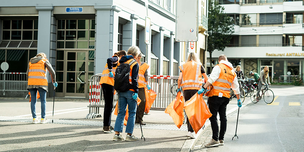 Clean-Up-Day: Die Universität auf Putztour