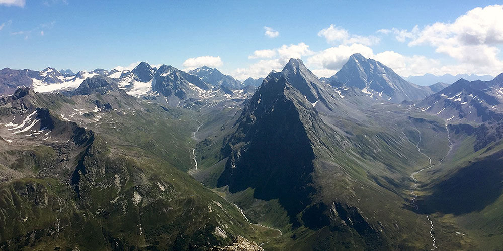 The consequences of climate change in the Alps are visible from space