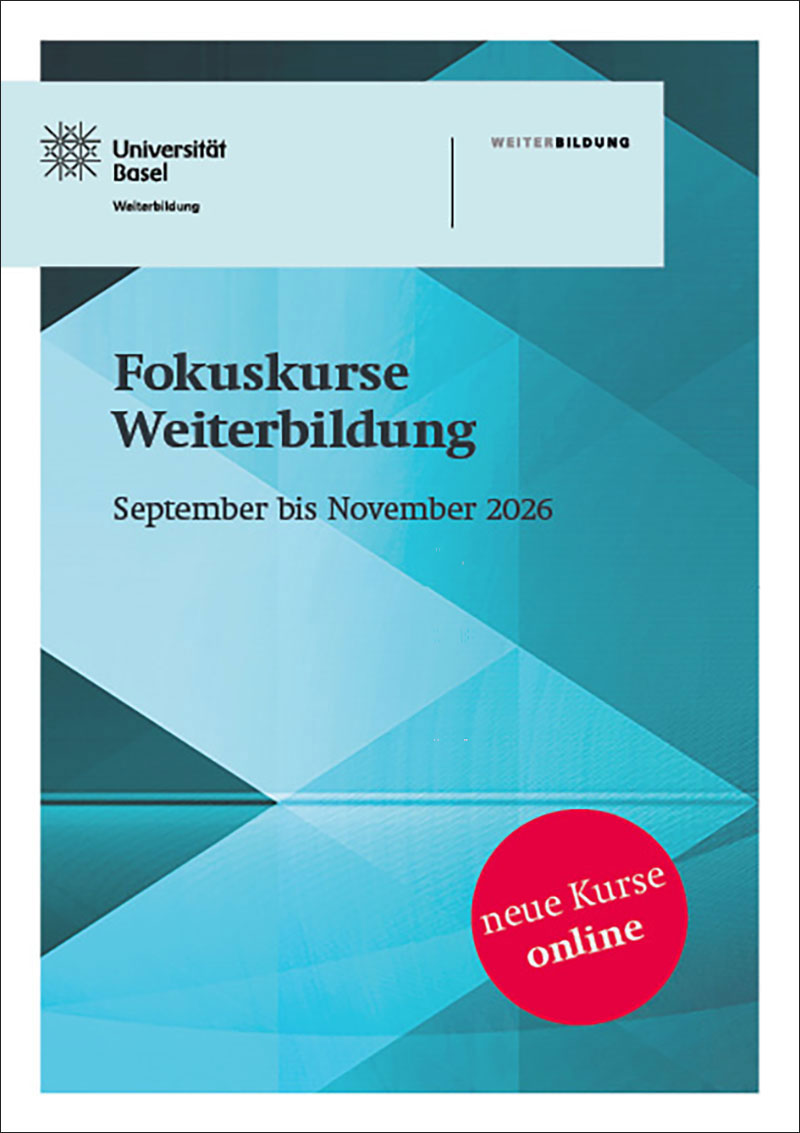 Universität Basel, Fokuskurse Weiterbildung Programm 2026