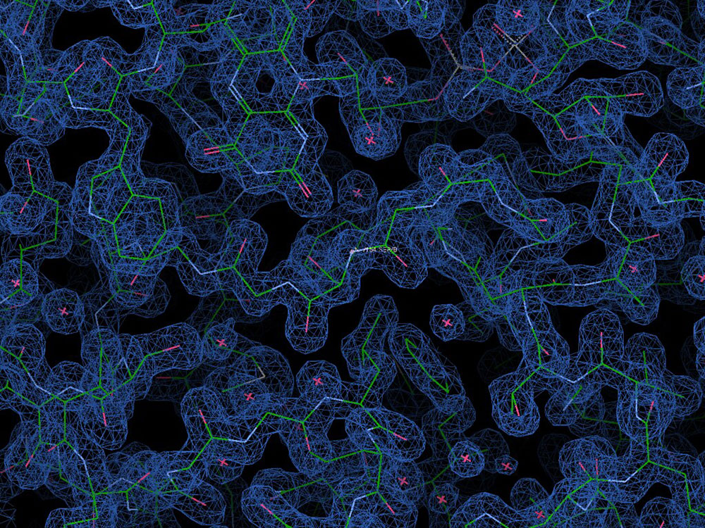 Computervisualisierung von Atomen Computervisualisierung von Atomen