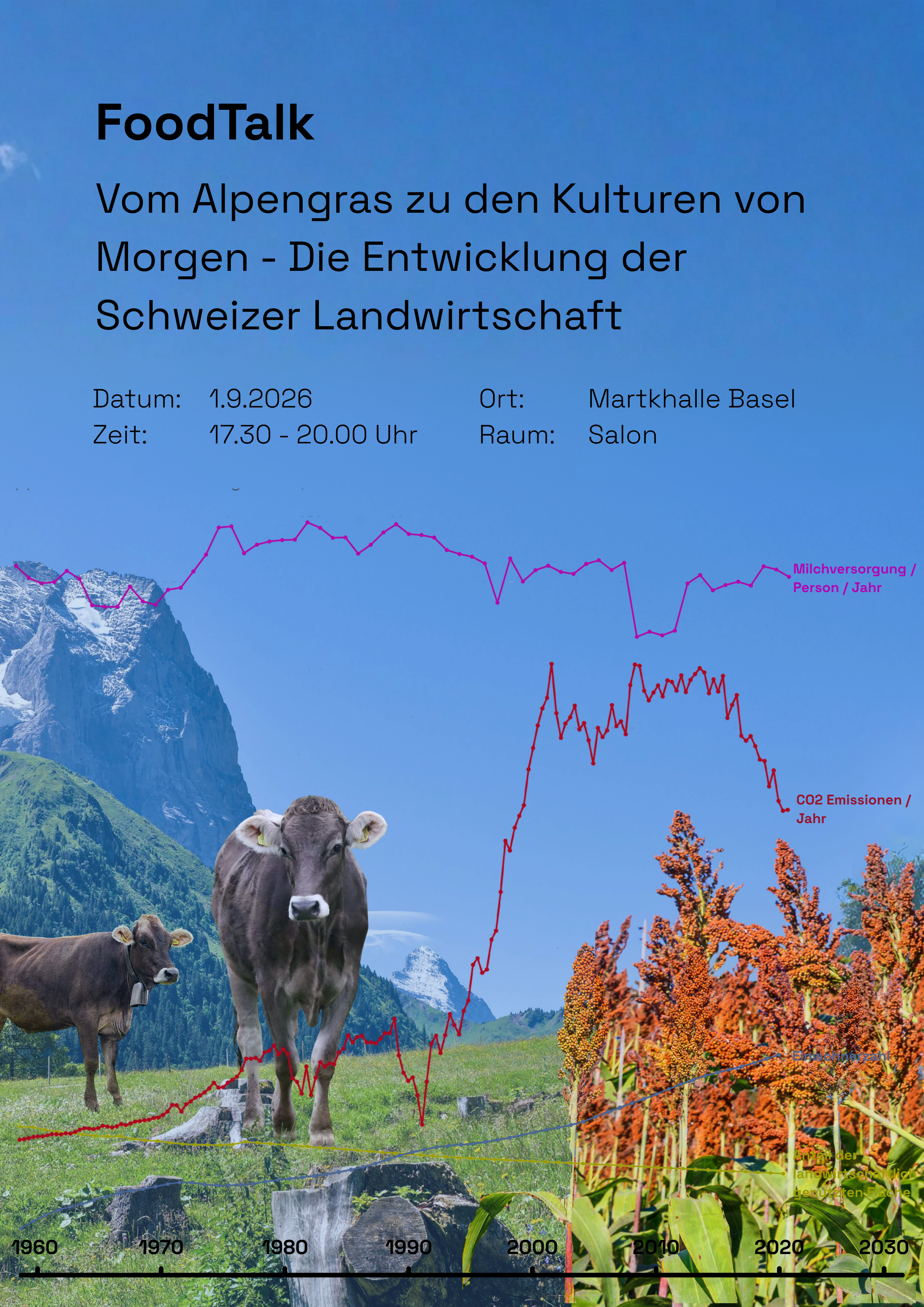 Titelbild mit Kuh auf einer Alp Titelbild mit Kuh auf einer Alp