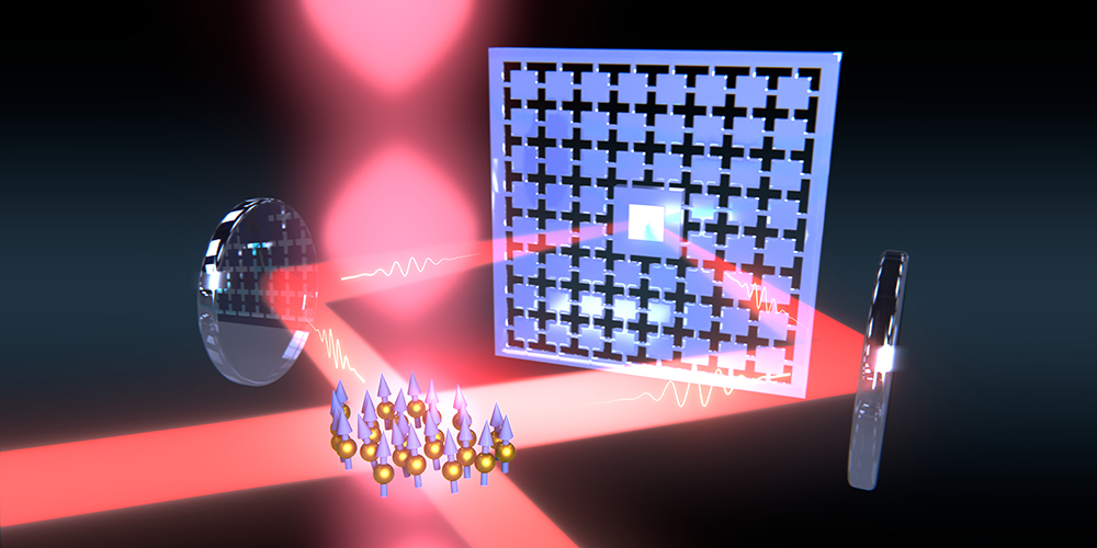 Cooling matter from a distance