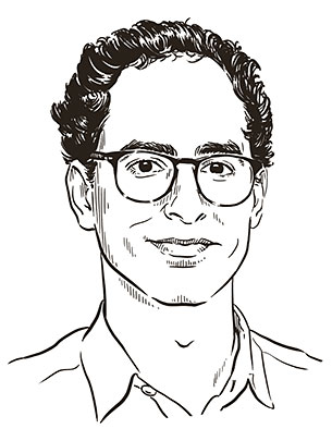 Illustriertes Portrait von Dr. Armando Meier. (Illustration: Studio Nippoldt) Illustriertes Portrait von Dr. Armando Meier. (Illustration: Studio Nippoldt)