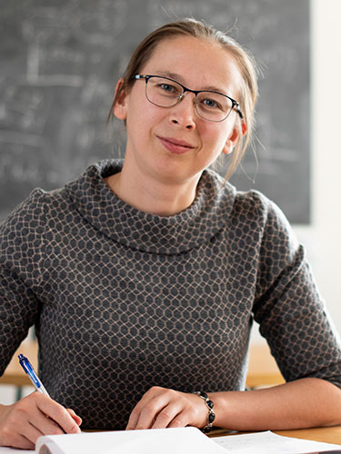 Prof. Dr. Jelena Klinovaja. (Photo: University of Basel, Christian Flierl) Prof. Dr. Jelena Klinovaja. (Photo: University of Basel, Christian Flierl)