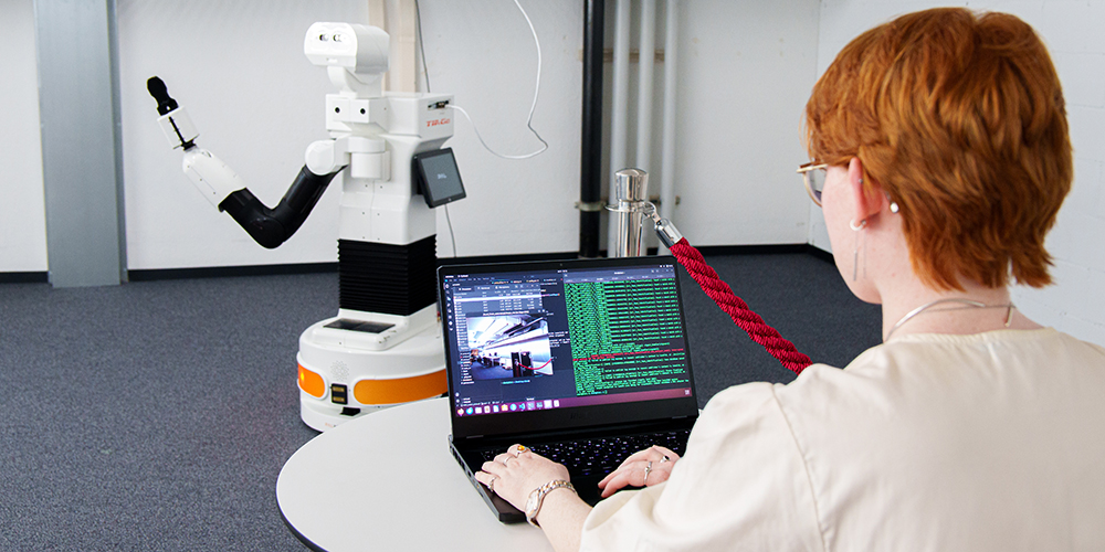 «Hallo, DiMI!» – Wie ein Masterprojekt einen Roboter ins Gespräch bringt