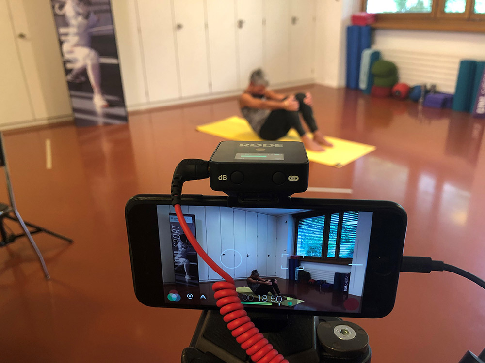 Livestream-Kurse ZOOM Livestream-Kurs Unisport Basel