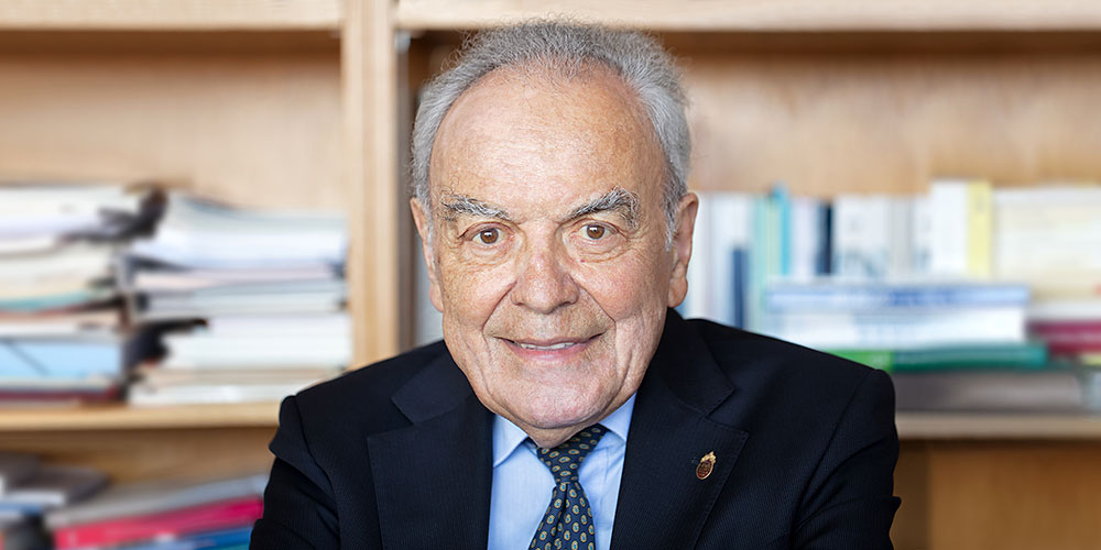 Nobel Laureate Werner Arber turns 90