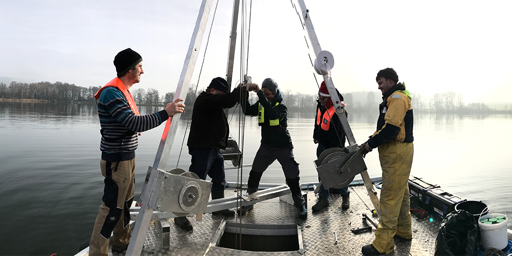 Seesedimente zeugen von der Umweltgeschichte des Thurgaus